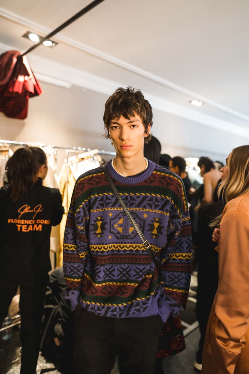 RHUDE backstage paris fashion week