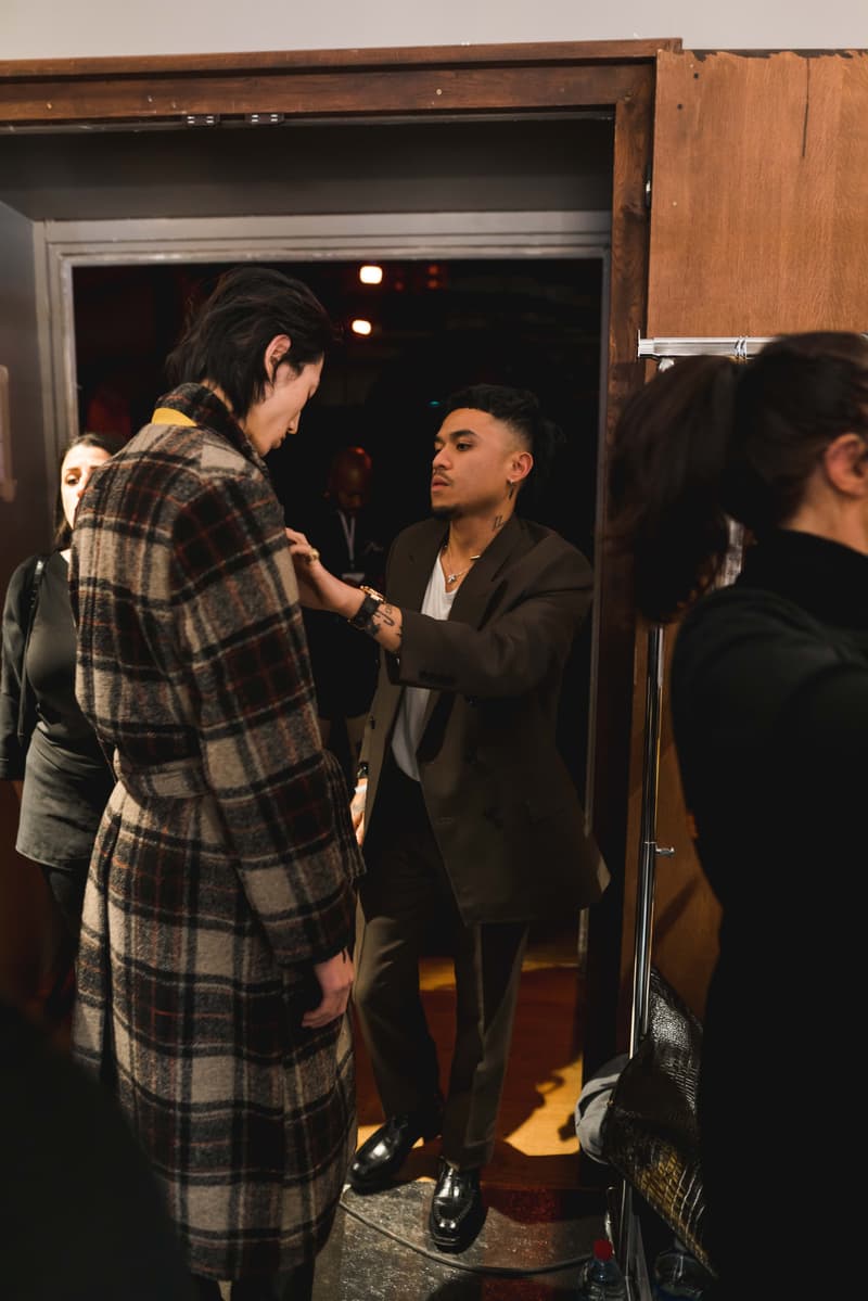 RHUDE backstage paris fashion week