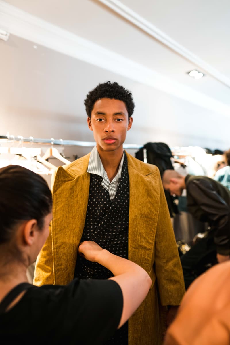 RHUDE backstage paris fashion week
