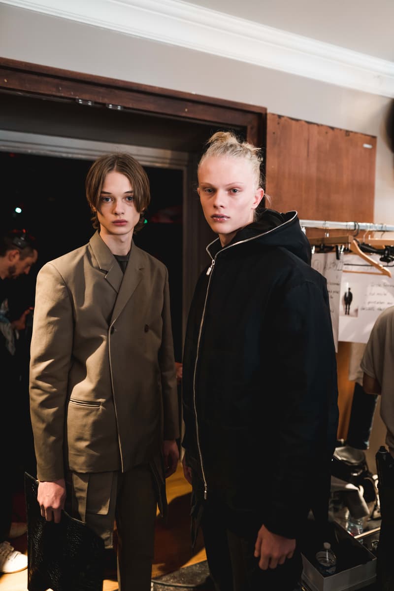 RHUDE backstage paris fashion week