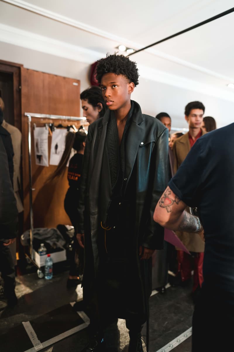 RHUDE backstage paris fashion week