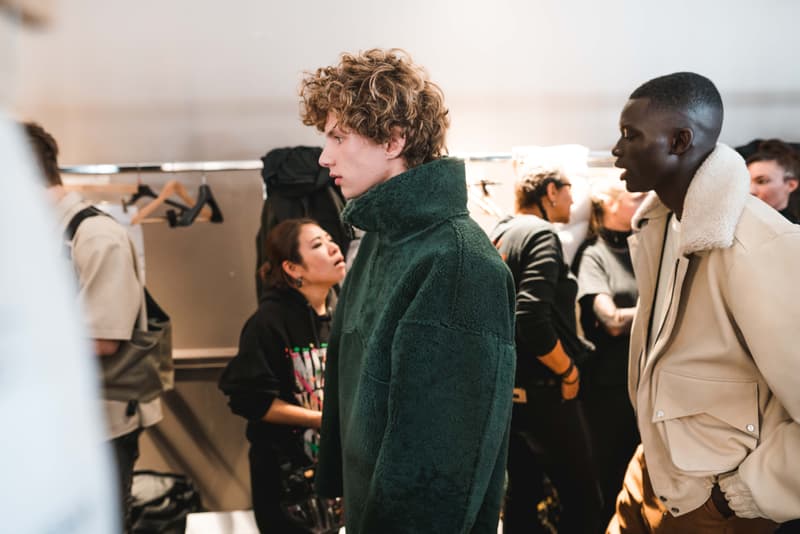 RHUDE backstage paris fashion week