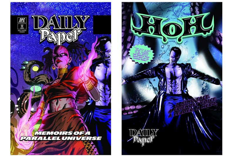 Daily Paper imagine une BD sci-fi pour illustrer sa collection Automne/Hiver 2020