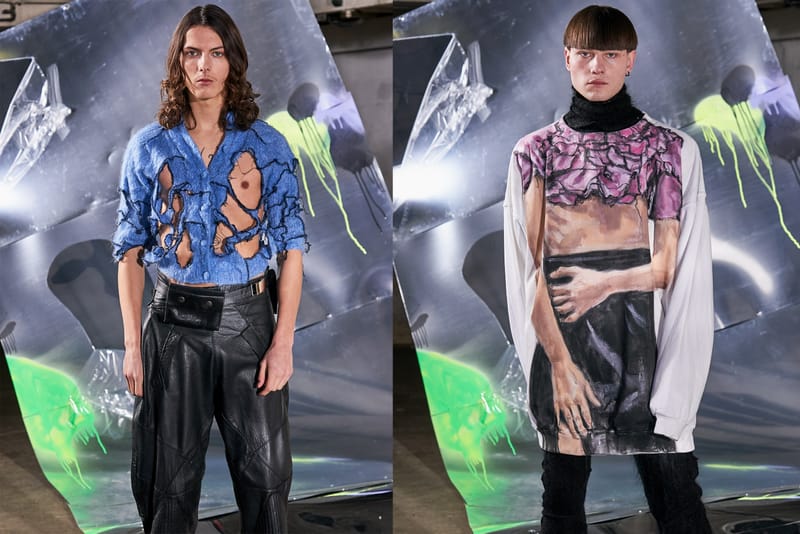 Le destructuré à l'honneur pour la collection Automne/Hiver 2020 d'Andrea Crews