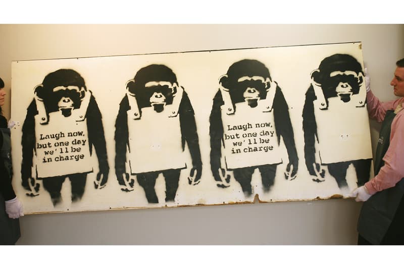 Photos oeuvre Banksy