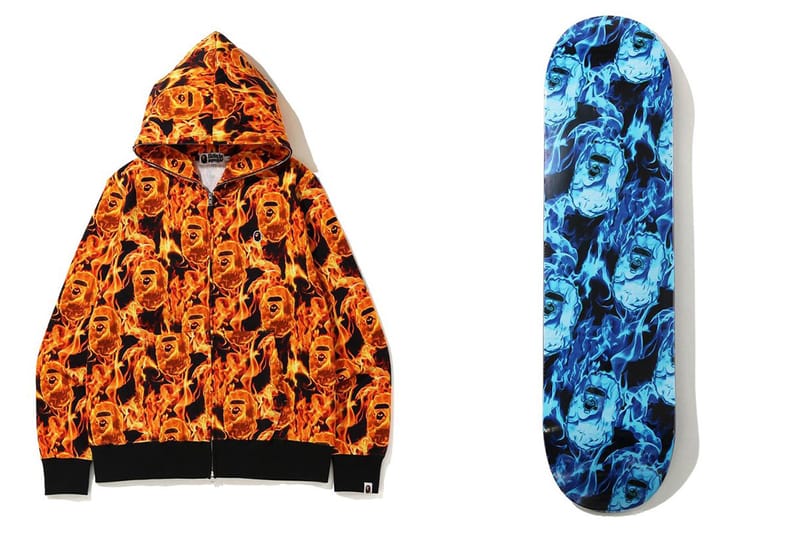 BAPE présente un nouvel imprimé enflammé pour sa collection Printemps/Été 2020