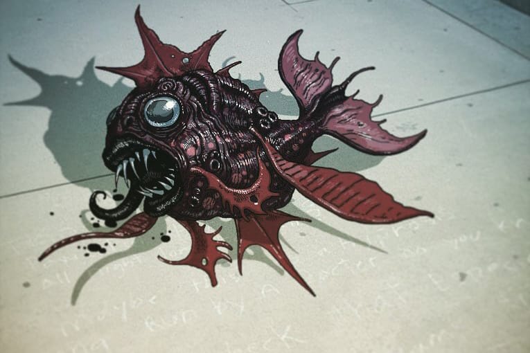 Les dessins en live de Boulet, une version revisitée et monstrueuse de 'Pokemon Go'