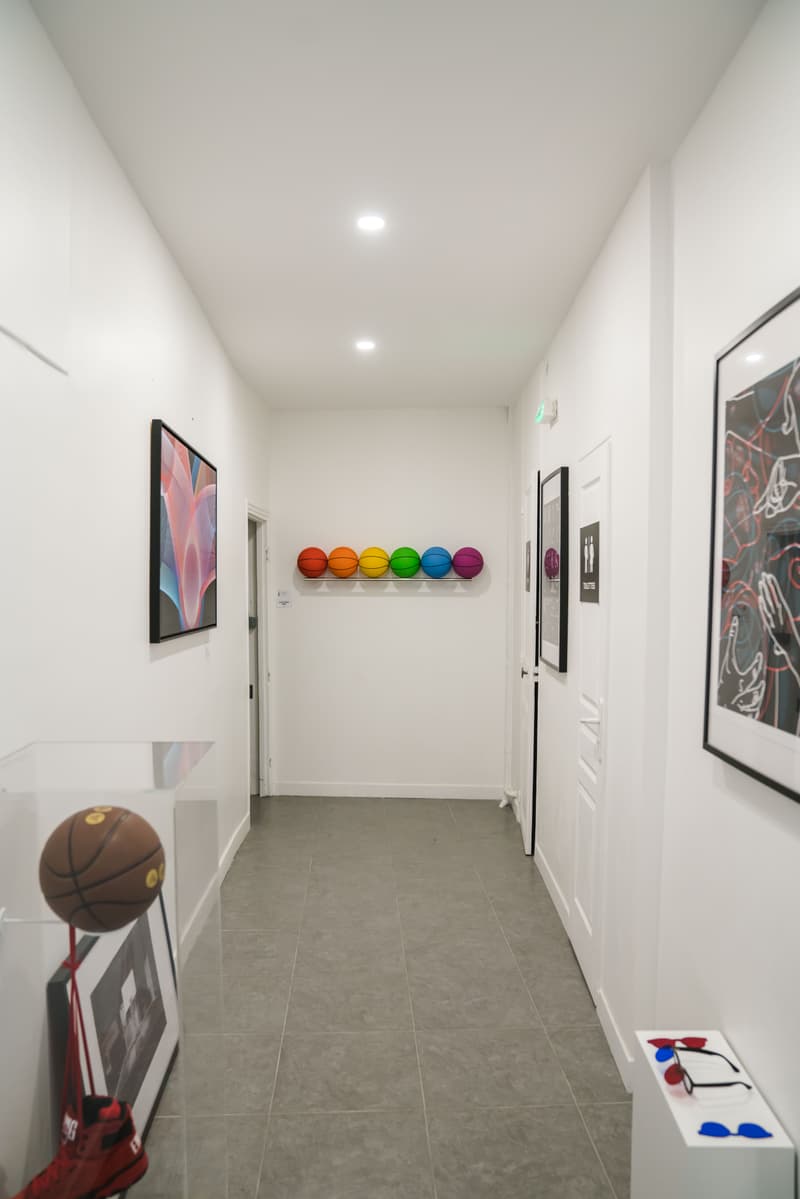 Photo expo basketball Trajectoire Studio