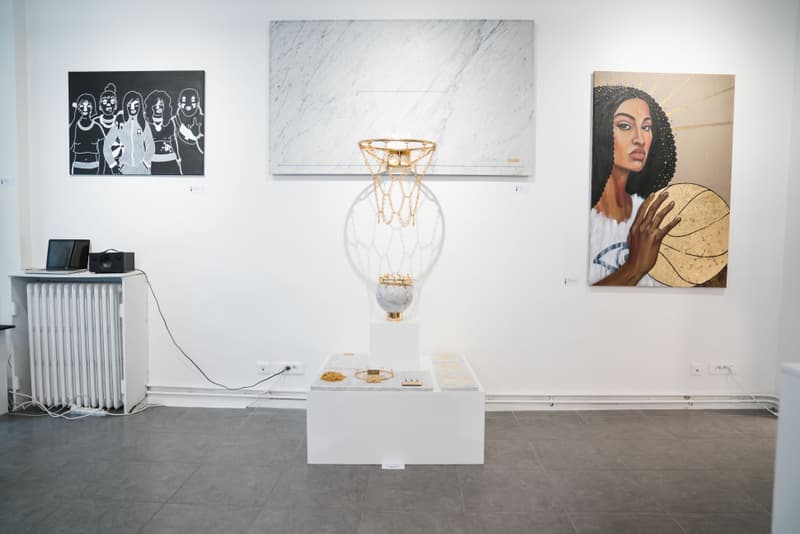 Photo expo basketball Trajectoire Studio