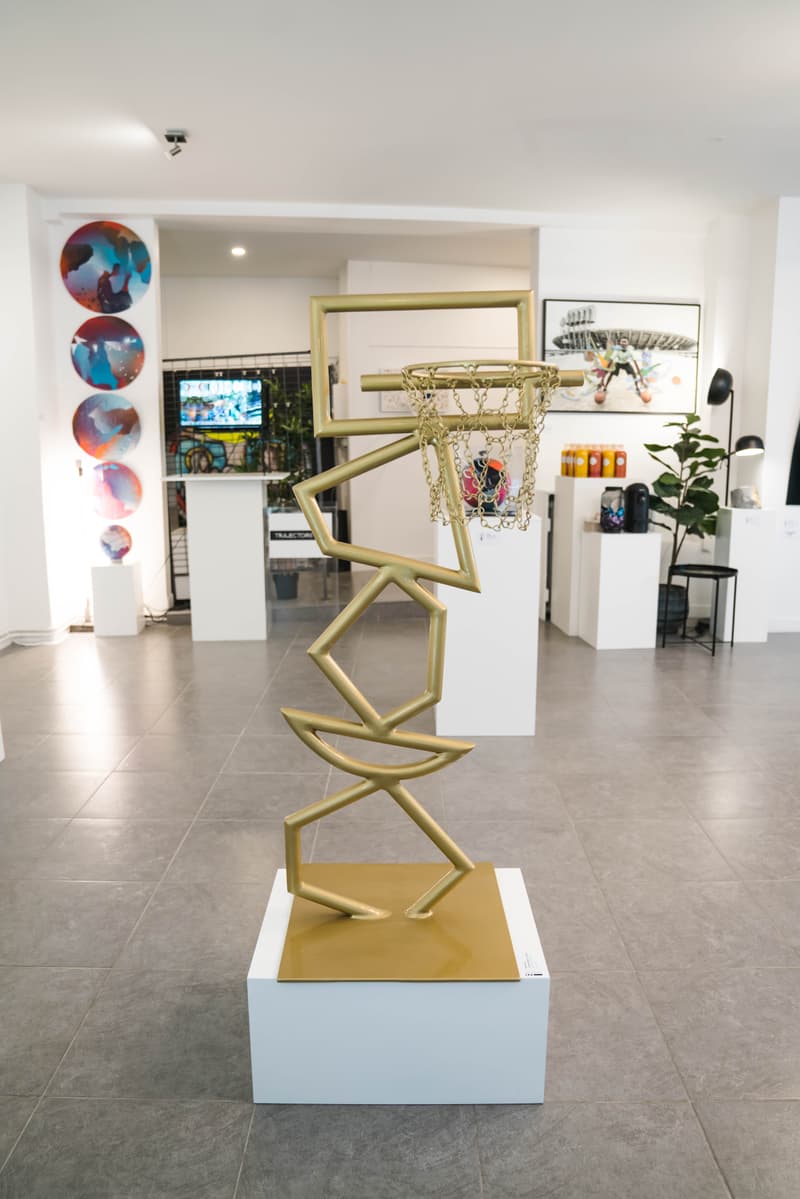 Photo expo basketball Trajectoire Studio