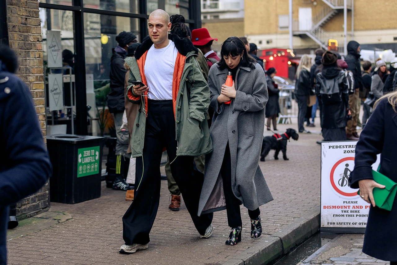 Fashion Week Londres streetstyles