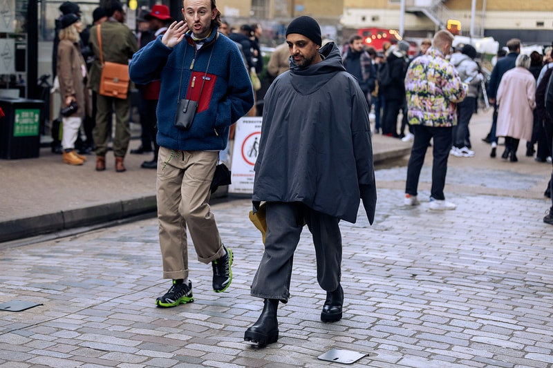 Fashion Week Londres streetstyles