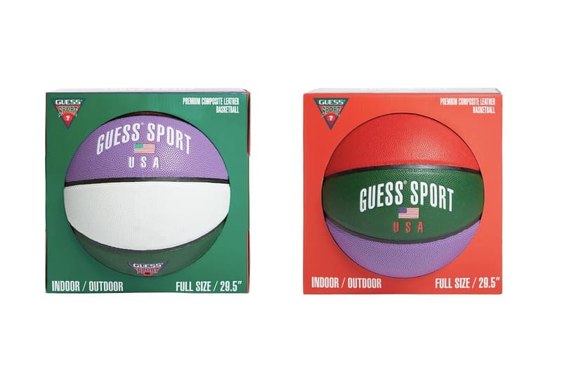 Guess, ballon basket