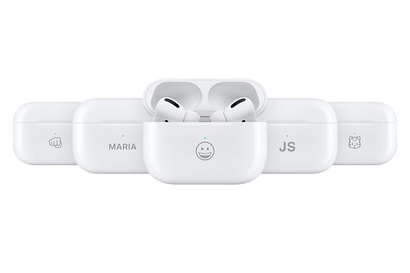 Apple offre la possibilité de graver gratuitement des emojis sur les étuis des AirPod