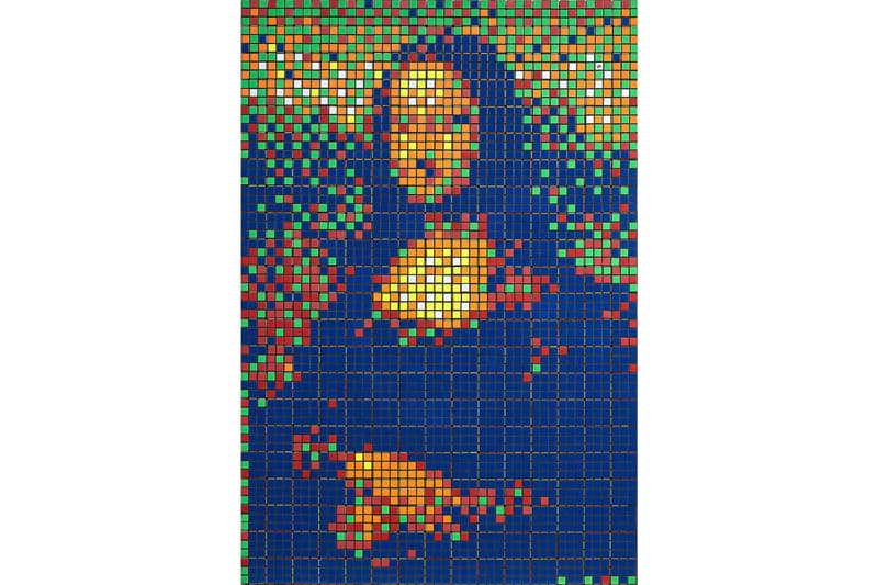 Invader Rubik Mona Lisa