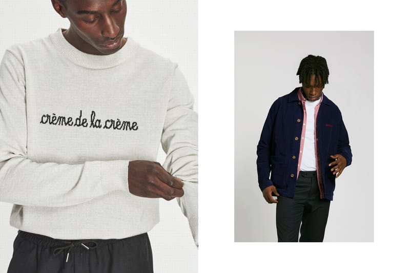 Maison Labiche vient garnir votre vestiaire avec des basiques aux messages brodés