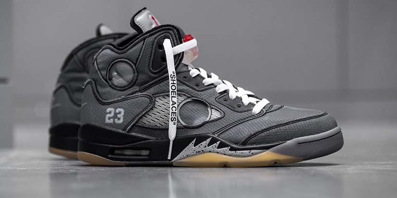 Off-White™ x Air Jordan 5, Travis Scott x Nike Les sneakers attendues  pour février | Hypebeast