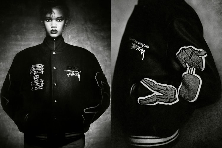 Pour ses 40 ans, Stüssy s’associe à COMME des GARÇONS pour nous présenter un teddy en édition limitée