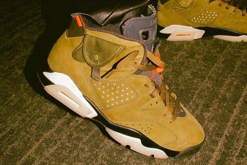 Photo Travis Scott x Air Jordan 6 "Yellow Cactus Jack"