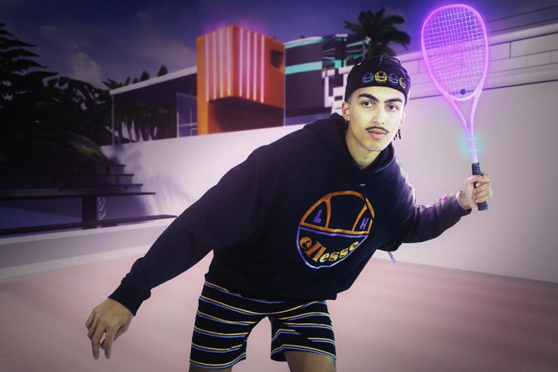 Ellesse et Liam Hodges imaginent une capsule en hommage au tennis des années 80