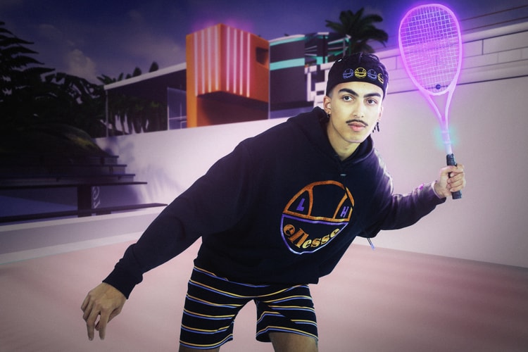 Ellesse et Liam Hodges imaginent une capsule en hommage au tennis des années 80