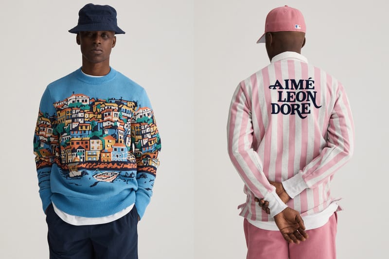 Festival de stripes et de couleurs dans le lookbook Printemps/Été 2020 d'Aimé Leon Dore
