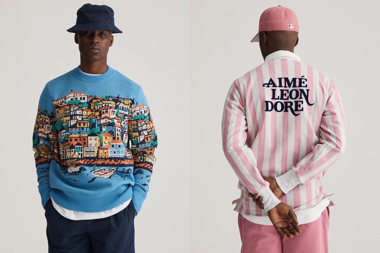 Festival de stripes et de couleurs dans le lookbook Printemps/Été 2020 d'Aimé Leon Dore
