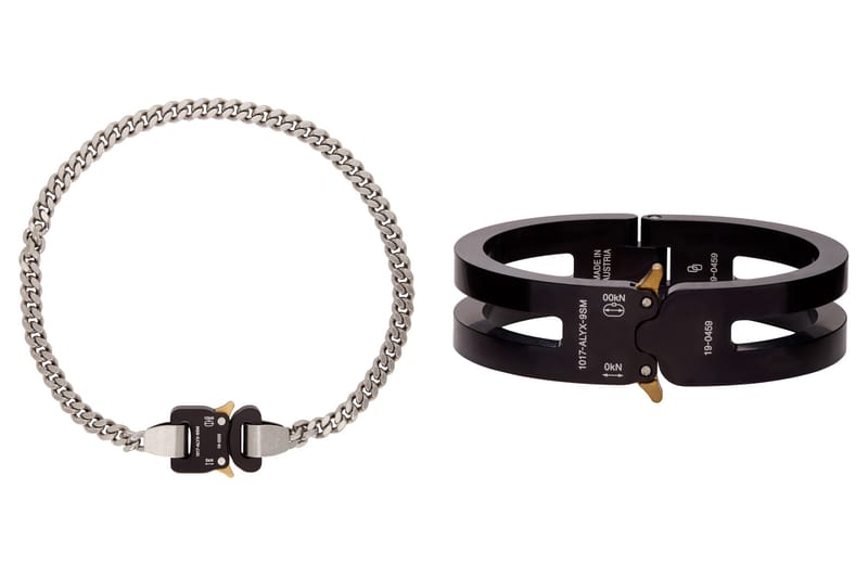 ALYX droppe de nouveaux bijoux détaillés de son iconique boucle "Rollercoaster"