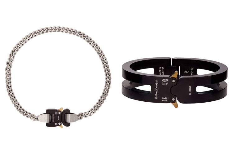 ALYX droppe de nouveaux bijoux détaillés de son iconique boucle "Rollercoaster"