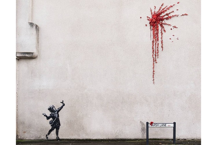 UPDATE : Banksy est "assez content" que sa dernière œuvre ait été vandalisée