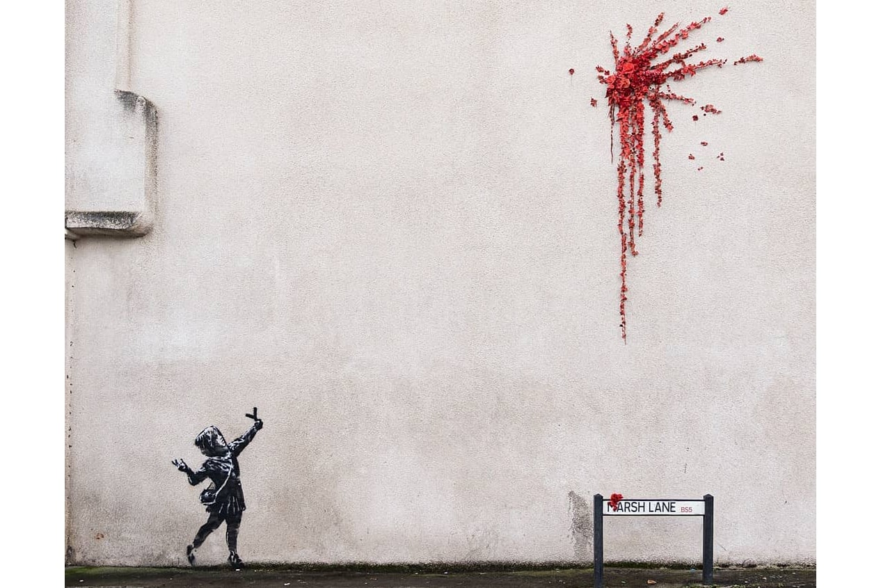 Photo Banksy Saint-Valentin