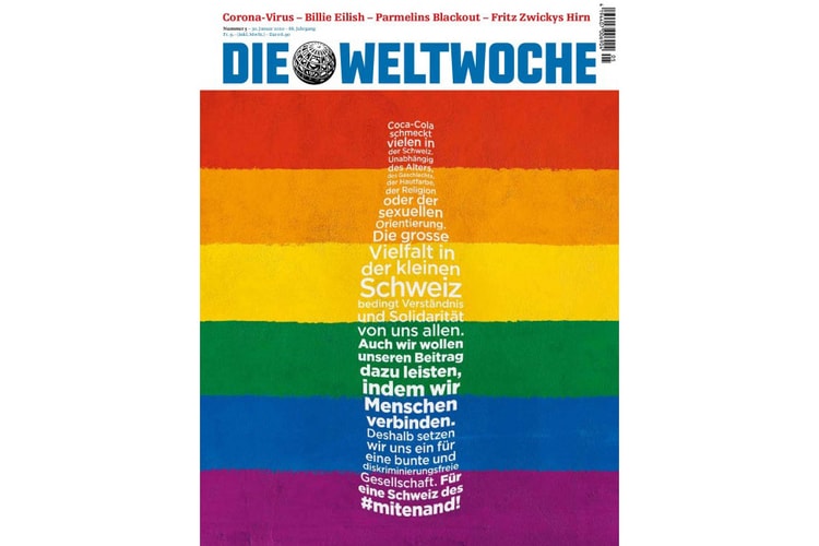 Coca-Cola achète la Une de plusieurs journaux suisses pour apporter son soutien à la cause LGBTQ+