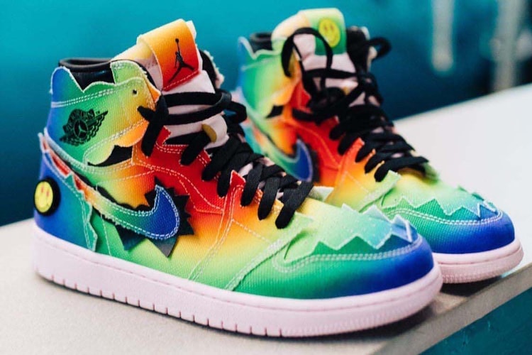 Un aperçu exclusif de la toute première Air Jordan 1 en collaboration avec J Balvin