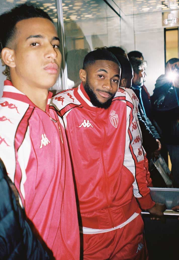 Photo AS Monaco x Kappa rétro