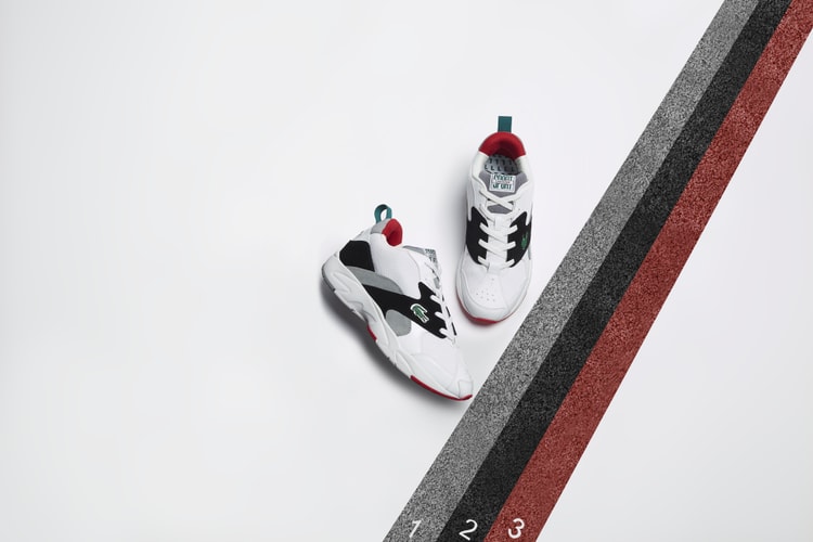 Lacoste puise dans ses archives pour la réédition de l'une de ses sneakers iconiques, la Storm 96