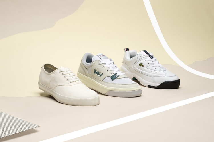 Lacoste plonge dans ses archives pour rééditer trois de ses sneakers emblématiques