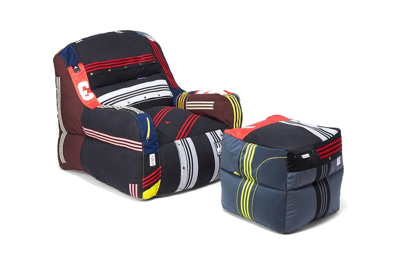 LN-CC et Dr. Romanelli recyclent des trackpants adidas pour confectionner un fauteuil à 6,850€
