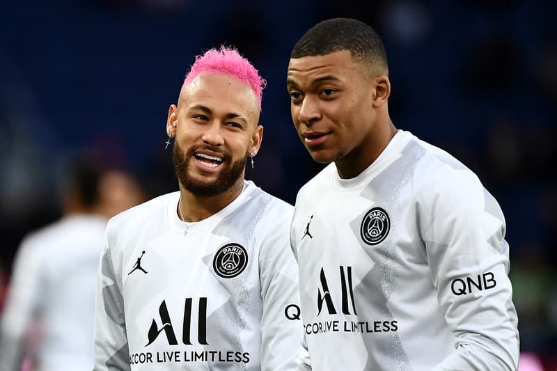 Photos Neymar x Mbappé
