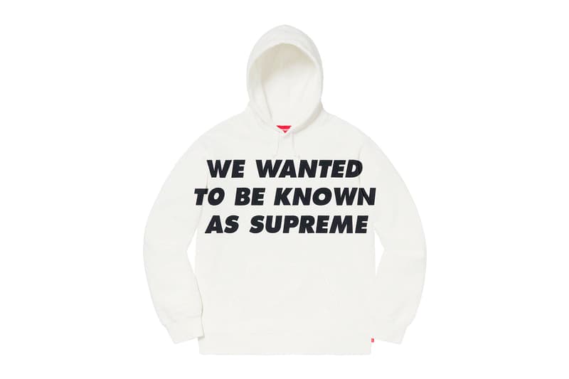 Photo Supreme premier drop Printemps/Été 2020