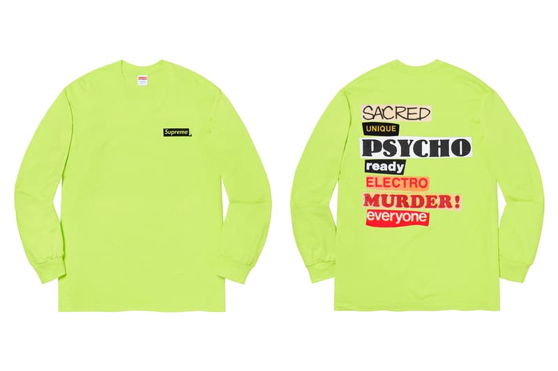 Photo Supreme premier drop Printemps/Été 2020