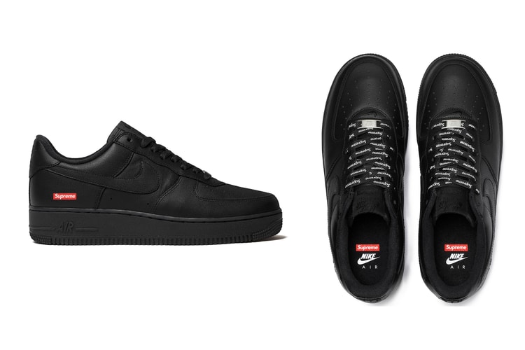 Des images officielles détaillées pour la Supreme x Nike Air Force 1