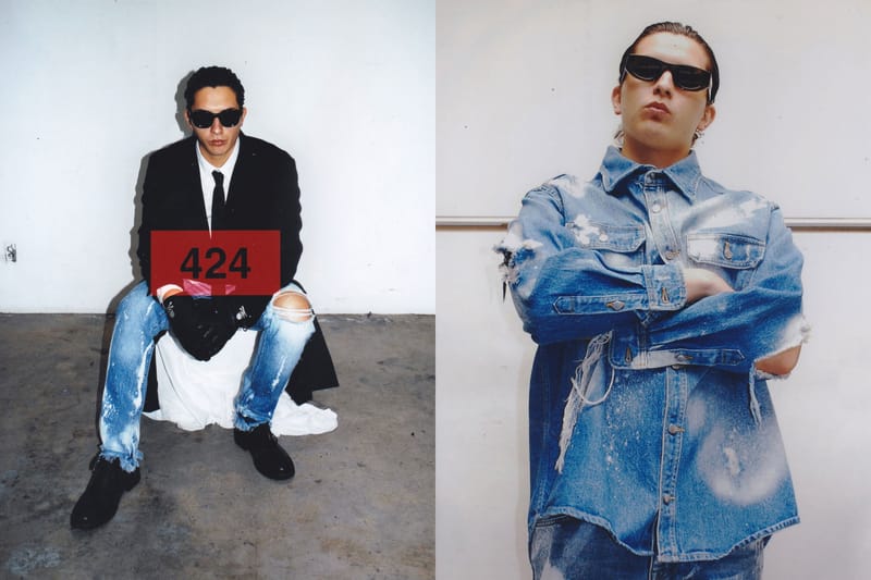 Le label californien 424 présente une nouvelle collection inspirée du film iconique "American Psycho"