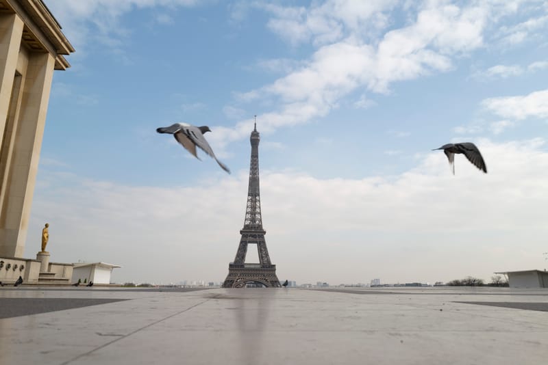 Paris entièrement vide en 10 photos