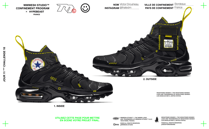Nike tn x Converse : Les meilleurs reworks du challenge WWWESH STUDIO x HYPEBEAST France