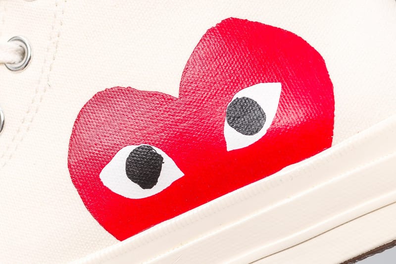 Un premier aperçu des toutes nouvelles COMME des GARÇONS Play x Converse Chuck Taylor