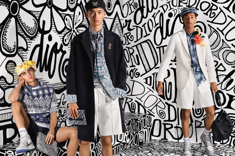 Les premières images de la campagne Shawn Stussy x Dior