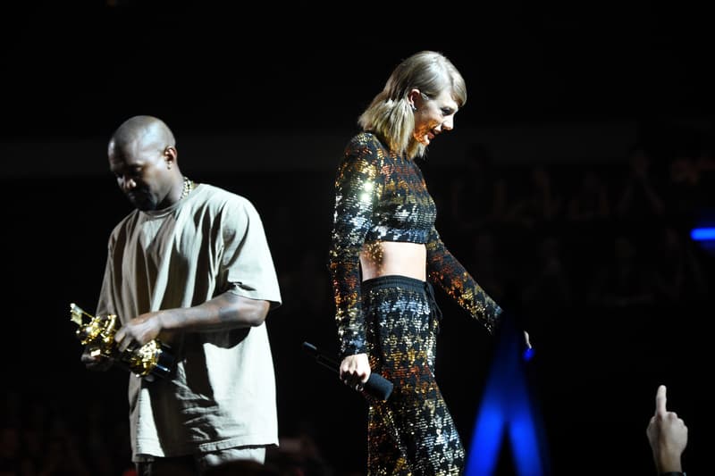 Phtos Kanye West x Taylor Swift