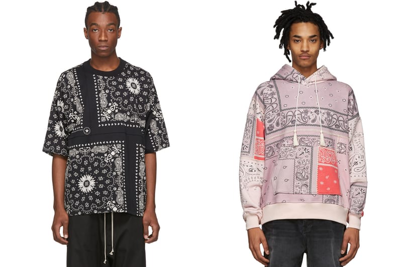 Cinq pièces à inspiration bandana