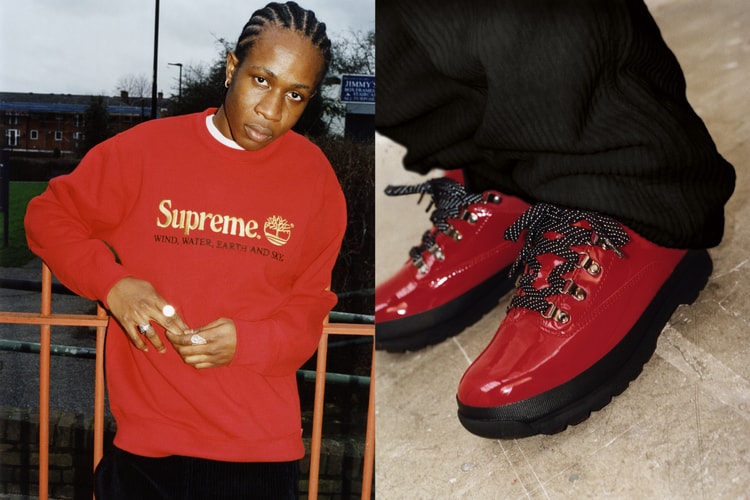 Supreme présente une collaboration footwear et apparel avec Timberland