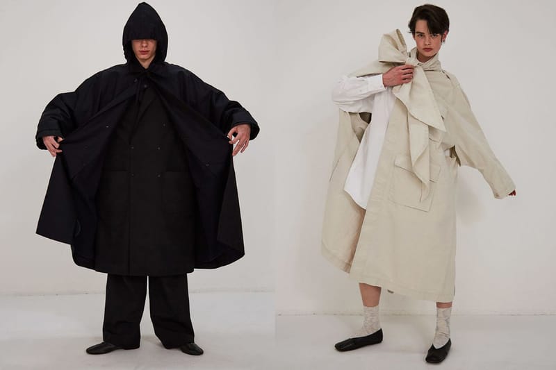 La marque japonaise émergente tac:tac offre un nouveau jeu de volumes avec sa collection Automne/Hiver 2020